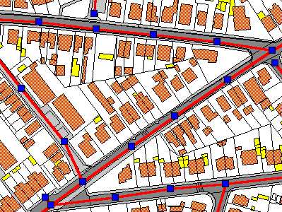 Classified topographic map 
