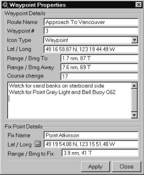 Waypoint Attributes