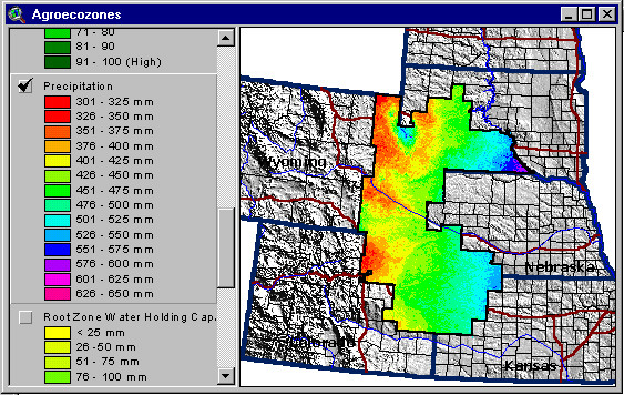 Precipitation Surface Model