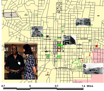 Mr. Hunter's Mental Map of the 1950's