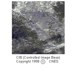 CIB (controlled image base) Copyright 1998( CNES